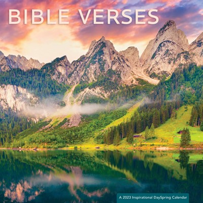 2023 Calendar: Bible Verses Lake (Calendar)