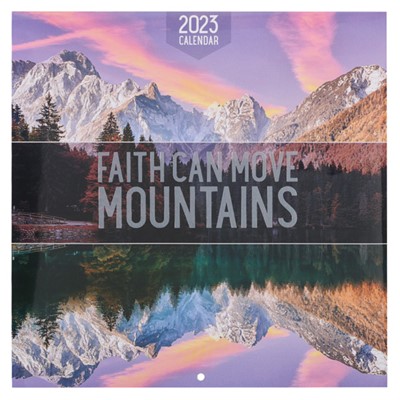 2023 Calendar: Faith/Mountains (Calendar)