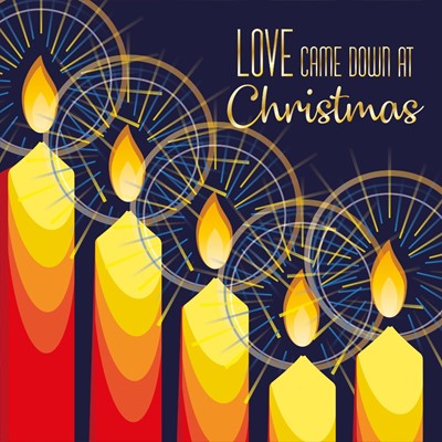 Luxury Christmas Cards: Love Came Down Candles (Pack of 10) (Cards)