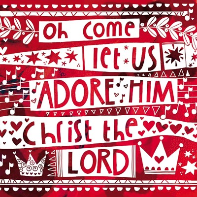 Adore Him Christmas Cards (Pack of 10) (Cards)