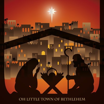 Bethlehem's Stable Christmas Cards (Pack of 10) (Cards)