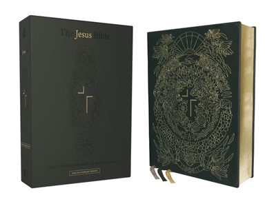 ESV The Jesus Bible, Artist Edition, Green (Genuine Leather)