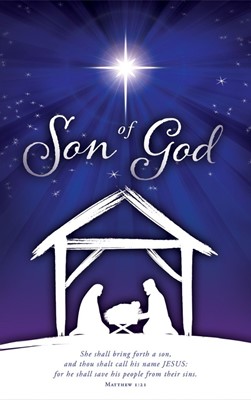 Son of God Christmas Bulletin (pack of 100) (Bulletin)