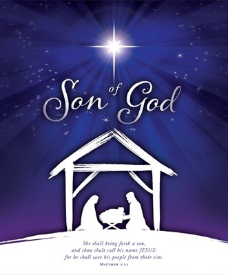 Son of God Christmas Large Bulletin (pack of 100) (Bulletin)