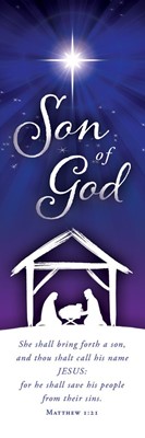 Son of God Christmas Bookmark (pack of 25) (Bookmark)