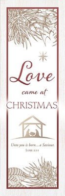 Love Came at Christmas Bookmark (pack of 25) (Bookmark)