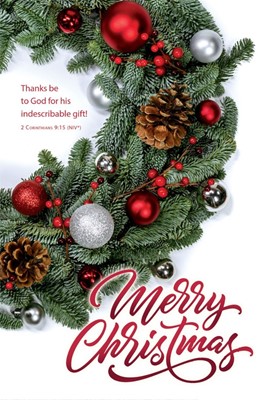 Merry Christmas Bulletin (pack of 100) (Bulletin)