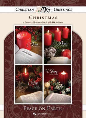 Peace on Earth Boxed Christmas Cards (Box of 12) (Cards)