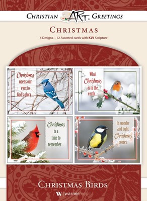 Christmas Birds Boxed Christmas Cards (Box of 12) (Cards)