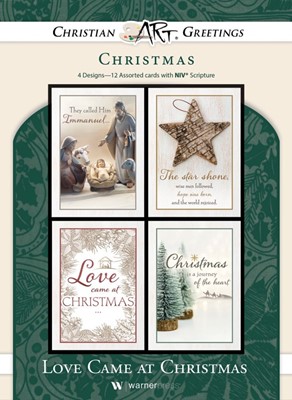 Love Came at Christmas Boxed Christmas Cards (Box of 12) (Cards)