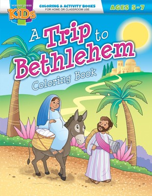 Trip to Bethlehem Coloring Book (Paperback)