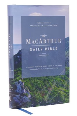 NASB MacArthur Daily Bible, Comfort Print (Hard Cover)