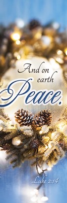 And on Earth Peace Christmas Bookmark (pack of 25) (Bookmark)