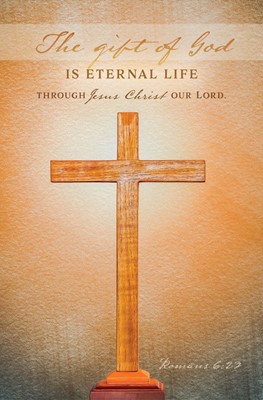 Gift of God is Eternal Life Funeral Bulletin (pack of 100) (Bulletin)