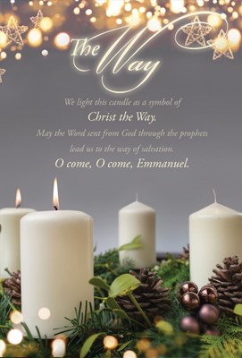 The Way Advent Week 2 Bulletin (pack of 100) (Bulletin)
