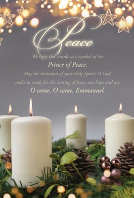 Peace Advent Week 4 Bulletin (pack of 100) (Bulletin)