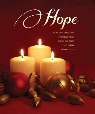 Hope Romans 13:11 Advent Week 1 Large Bulletin (pack of 100) (Bulletin)
