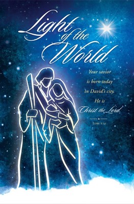 Light of the World Christmas Bulletin (pack of 100) (Bulletin)