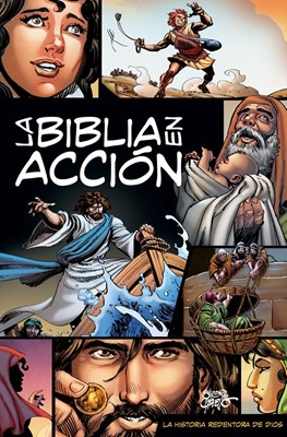 The Action Bible Spanish Expanded Edition (Hard Cover)