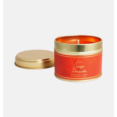 Orange & Pomander Scented Candles in a Tin (General Merchandise)