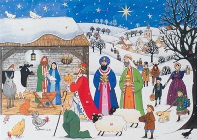 Jesus is Born Advent Calendar (Calendar)