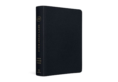 ESV Men's Study Bible, Black Genuine Leather (Genuine Leather)