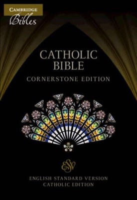 ESV-CE Catholic Bible, Cornerstone Edition, Black (Imitation Leather)