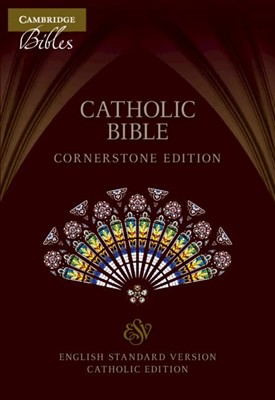 ESV-CE Catholic Bible, Cornerstone Edition, Burgundy (Imitation Leather)