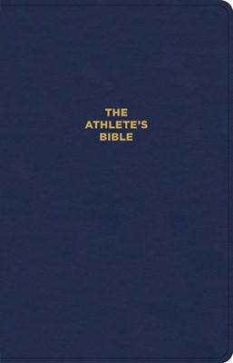 CSB Athlete's Bible, Navy LeatherTouch (Imitation Leather)