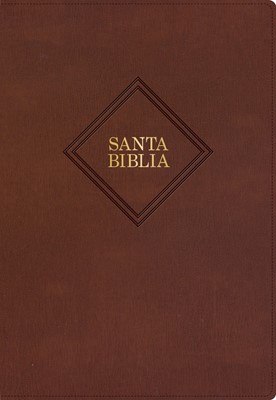 RVR 1960 Biblia Letra Súper Gigante edición 2023 marrón, pie (Imitation Leather)
