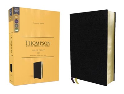 KJV Thompson Chain-Reference Bible, Large Print, Black (Imitation Leather)
