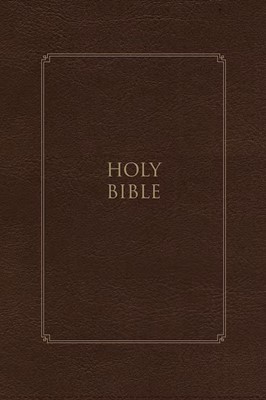 KJV Thompson Chain-Reference Bible, Brown, Indexed (Imitation Leather)