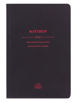 NASB Scripture Study Notebook: Matthew (Paperback)