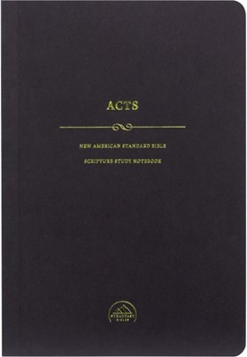 NASB Scripture Study Notebook: Acts (Paperback)