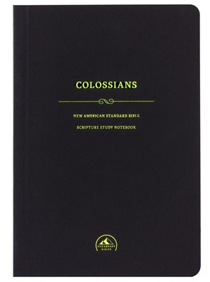 NASB Scripture Study Notebook: Colossians (Paperback)