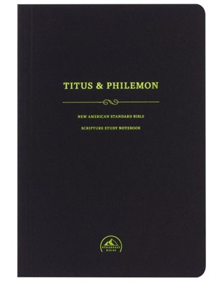 NASB Scripture Study Notebook: Titus & Philemon (Paperback)