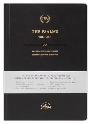 LSB Scripture Study Notebook: Psalms, 2 Volume Set (Paperback)