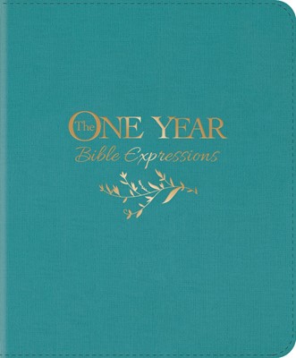 One Year Bible Expressions, Tidewater Teal (Imitation Leather)