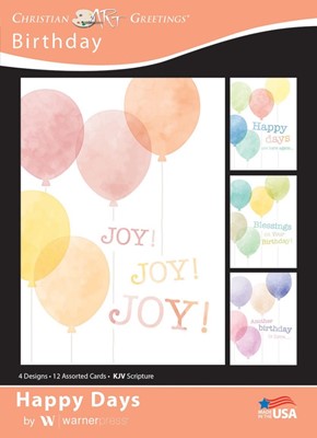 Happy Days Birthday Boxed Cards (box of 12) (Cards)