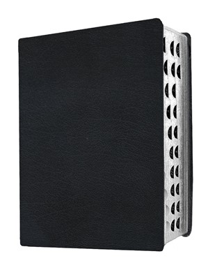 MEV Giant Print, Black, Indexed (Leather Binding)