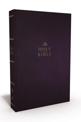 NKJV Compact Paragraph-Style Reference Bible, Purple (Paperback)