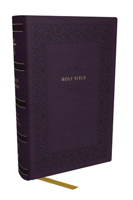 KJV Compact Reference Bible, Purple (Imitation Leather)