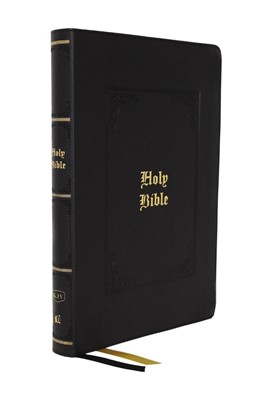 KJV Giant Print Thinline Bible, Black (Imitation Leather)