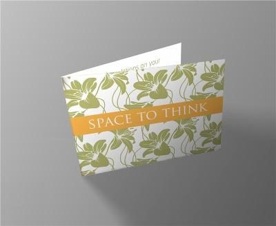 Weddings Space to Think Invitation Card (Cards)