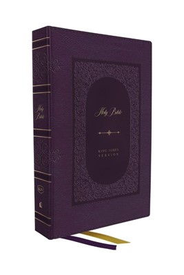KJV Giant Print Thinline Bible, Purple (Imitation Leather)