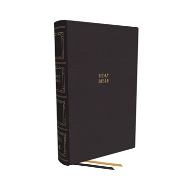 KJV Paragraph-Style Large Print Thinline Bible, Black (Imitation Leather)