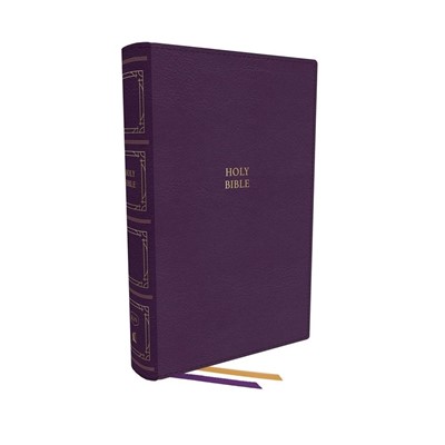 KJV Paragraph-Style Large Print Thinline Bible, Purple (Imitation Leather)