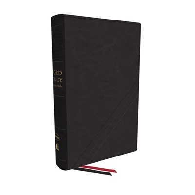 NKJV Word Study Reference Bible, Black (Imitation Leather)
