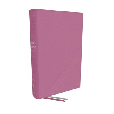 KJV Word Study Reference Bible, Pink (Imitation Leather)