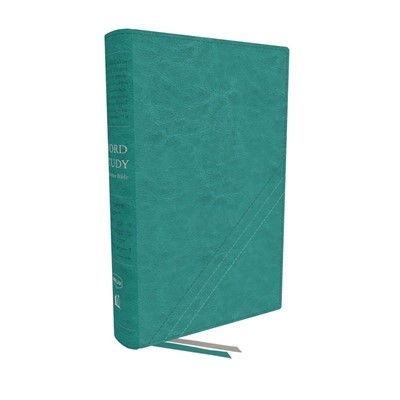 NKJV Word Study Reference Bible, Turquoise (Imitation Leather)